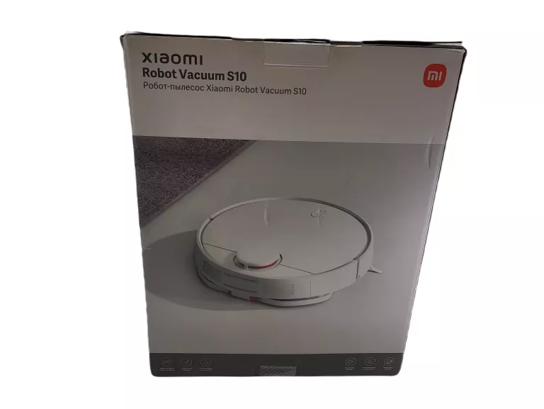 XIAOMI ROBOT VACUUM S10 KOMPLET BIAŁY ZBIORNIK 2-W-1 3200 MAH