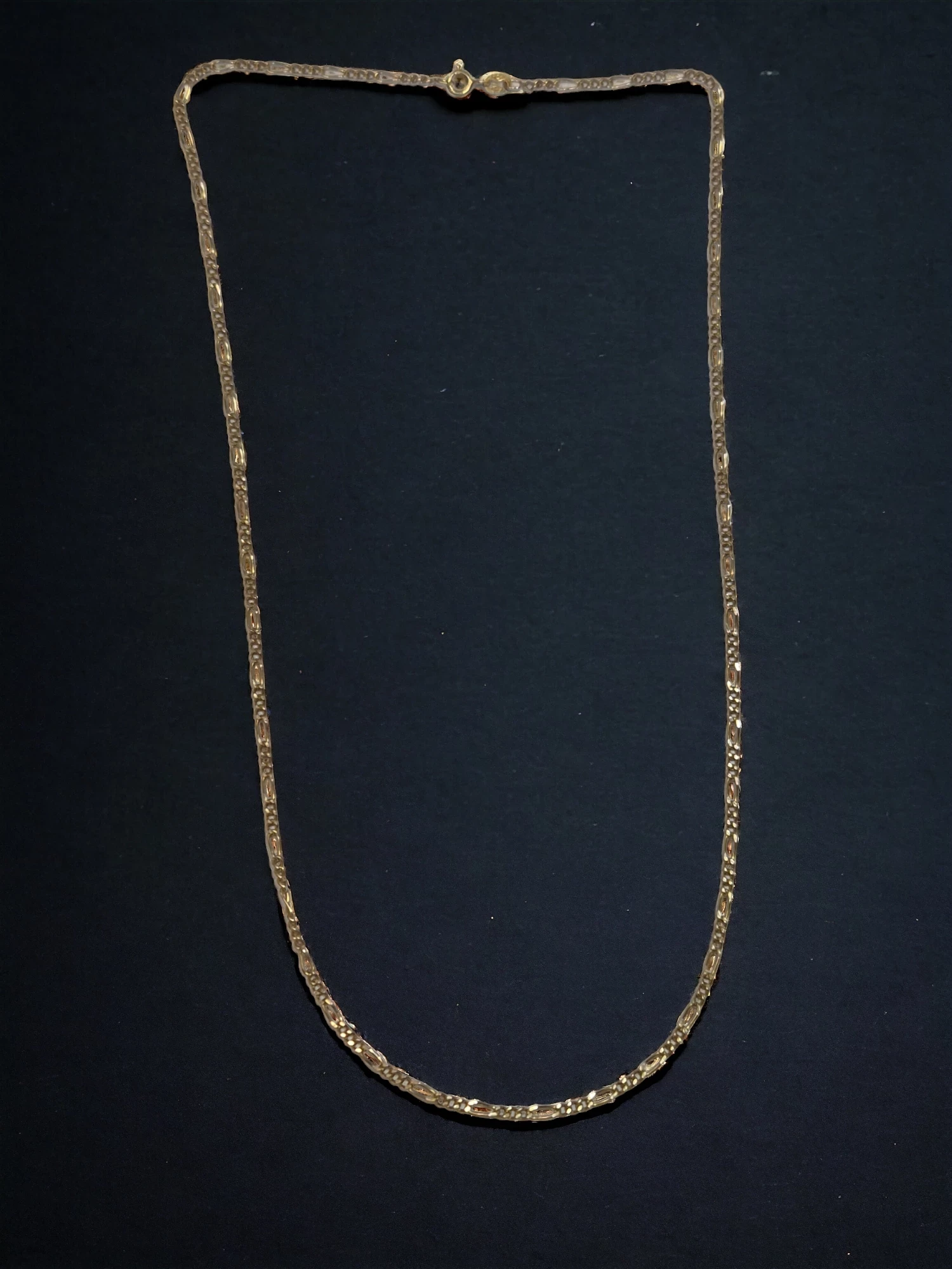 zloty-lancuszek-figaro-585-14k-251g-50cm-bardzo-ladny-stan-gliwice-stan-uzywany