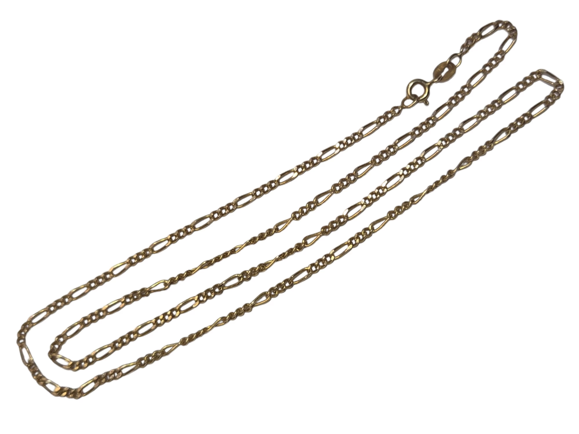 zloty-lancuszek-figaro-585-14k-251g-50cm-bardzo-ladny-stan-gliwice-material-zolte-zloto