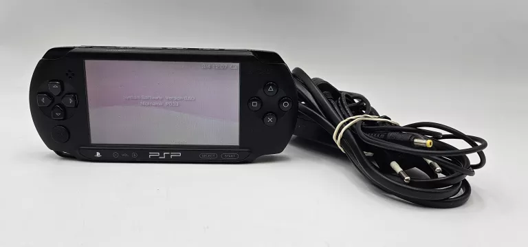 KONSOLA SONY PSP STREET PSP-E1004 + ŁADOWARKA + KARTA PAMIĘCI 32GB