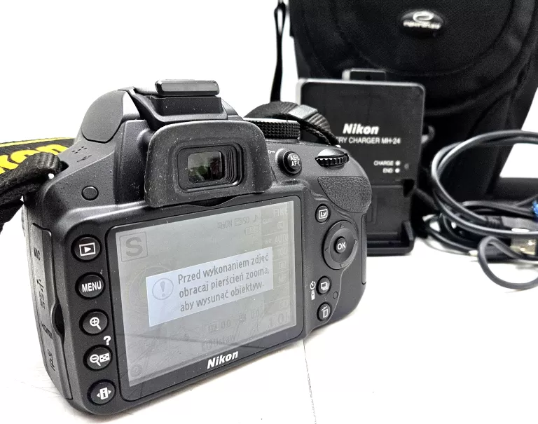 APARAT NIKON D3200 Z OBIEKTYWEM