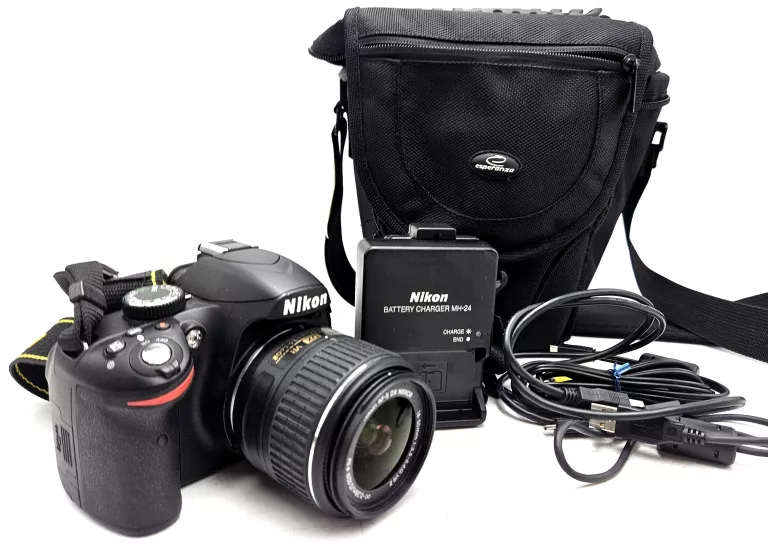 APARAT NIKON D3200 Z OBIEKTYWEM