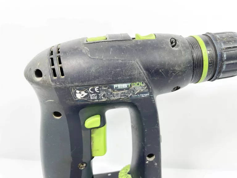 WKRĘTARKA AKUMULATOROWA FESTOOL C18 + AKU 4AH 18V + ŁADOWARKA HIT