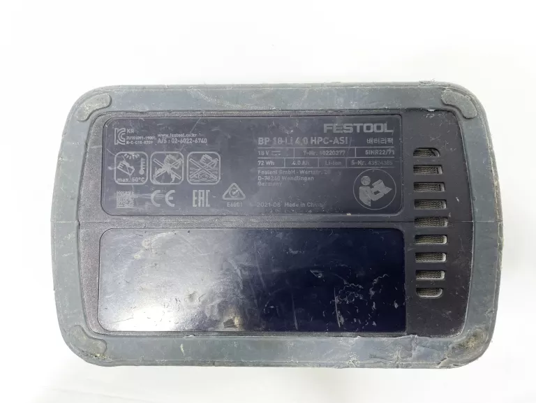 WKRĘTARKA AKUMULATOROWA FESTOOL C18 + AKU 4AH 18V + ŁADOWARKA HIT