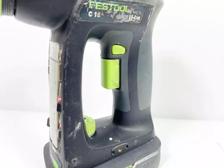 WKRĘTARKA AKUMULATOROWA FESTOOL C18 + AKU 4AH 18V + ŁADOWARKA HIT