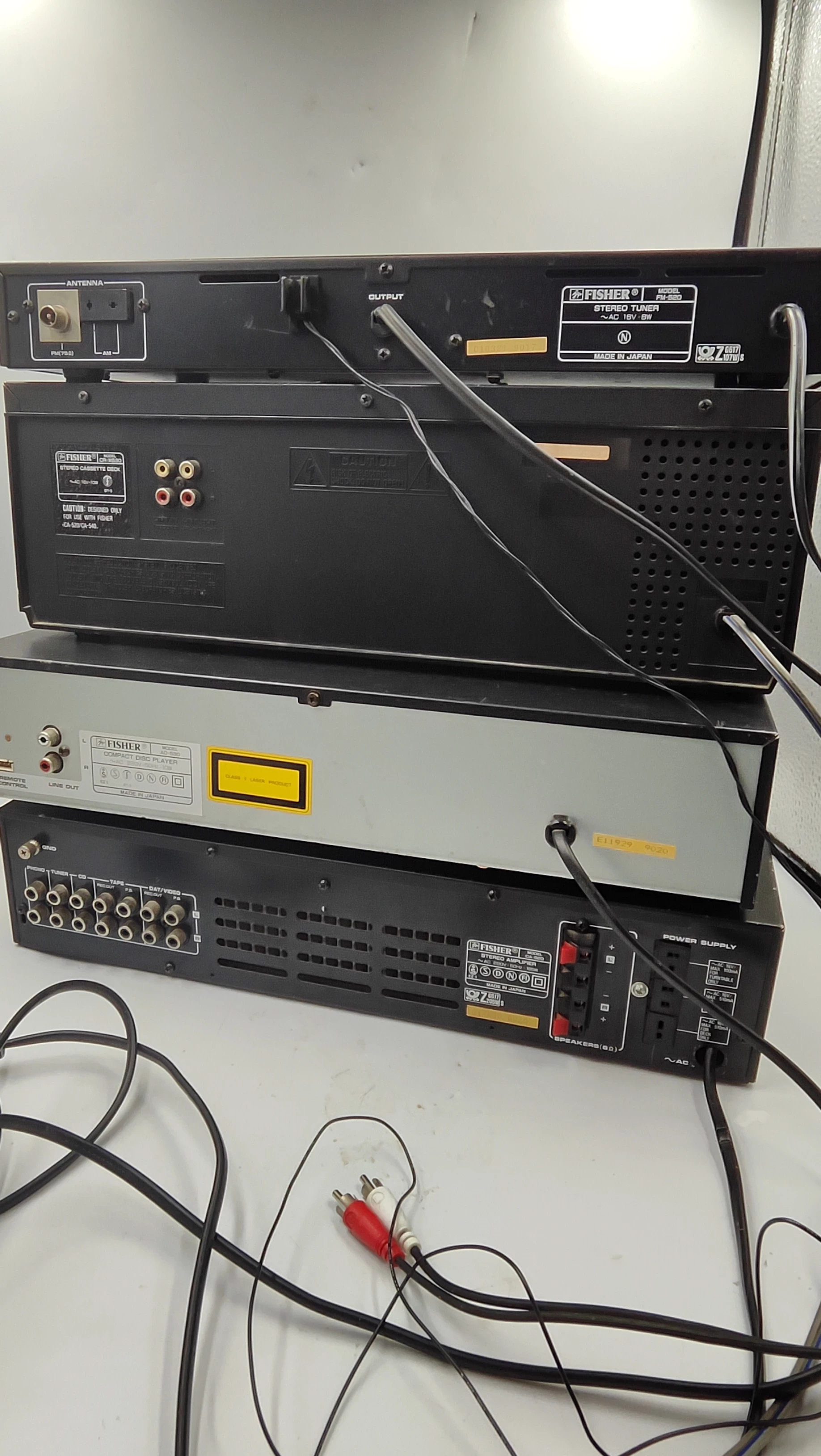 wieza-fisher-ca-520-fm-520-cr-w530-mt-530-ad-530-radio-fm