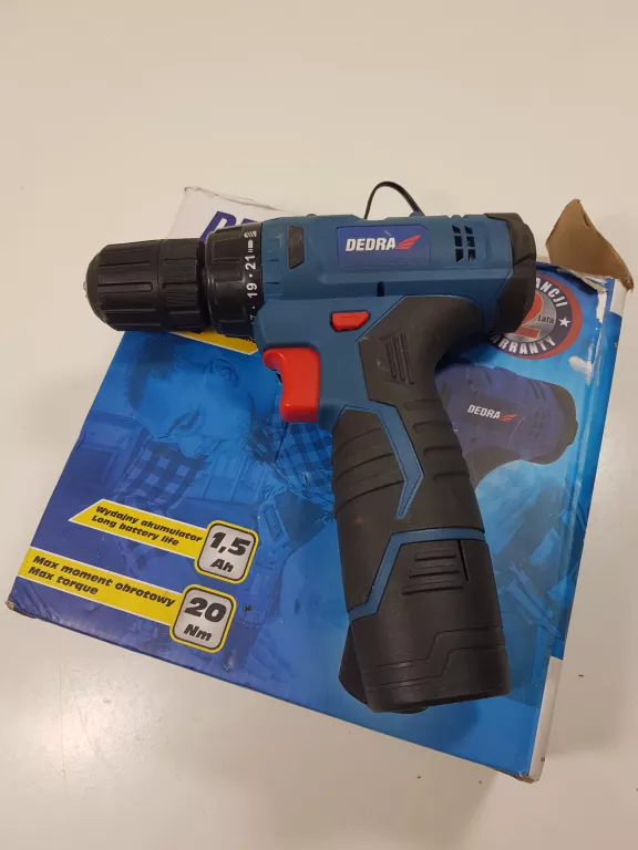 WKRĘTARKA DEDRA  DED7874 12V + PUDEŁKO