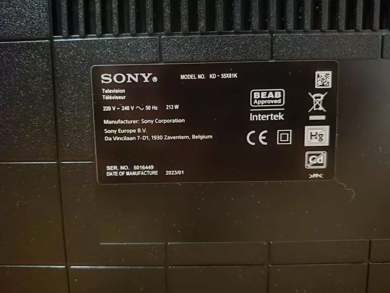 TELEWIZOR SONY KD-55X81K DOLBY ATMOS SUPER STAN!!