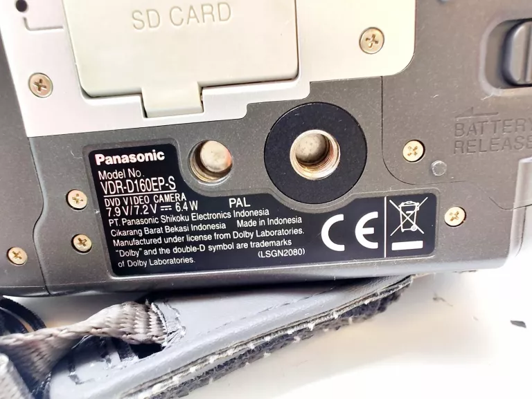 KAMERA PANASONIC VDR-D160EP-S