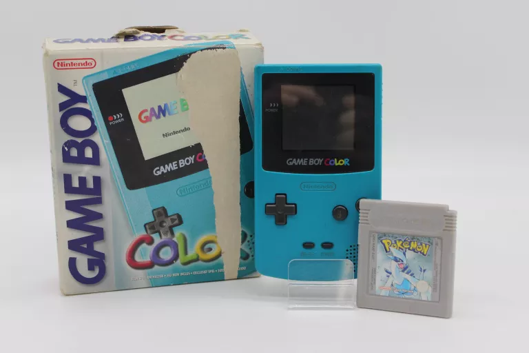 KONSOLA NINTENDO GAME BOY COLOR + GRA POKEMON SILVER