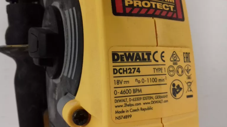 MŁOTOWIERTARKA DEWALT DCH274
