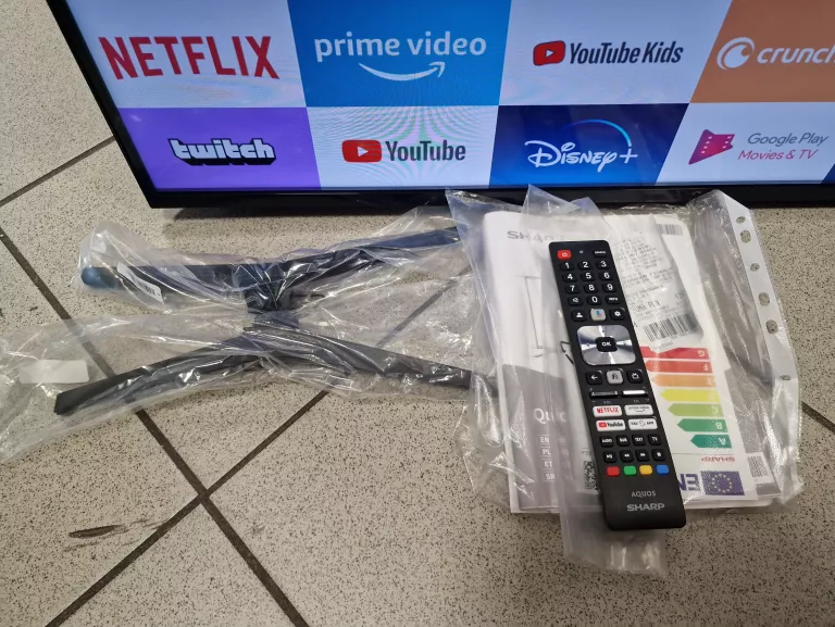 IDEAŁ SHARP 50GL4760E GOOGLE TV NETFLIX LED 4K GW