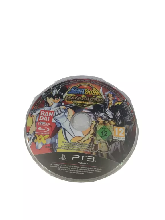 SAINT SEIYA: BRAVE SOLDIERS SONY PLAYSTATION 3 (PS3)