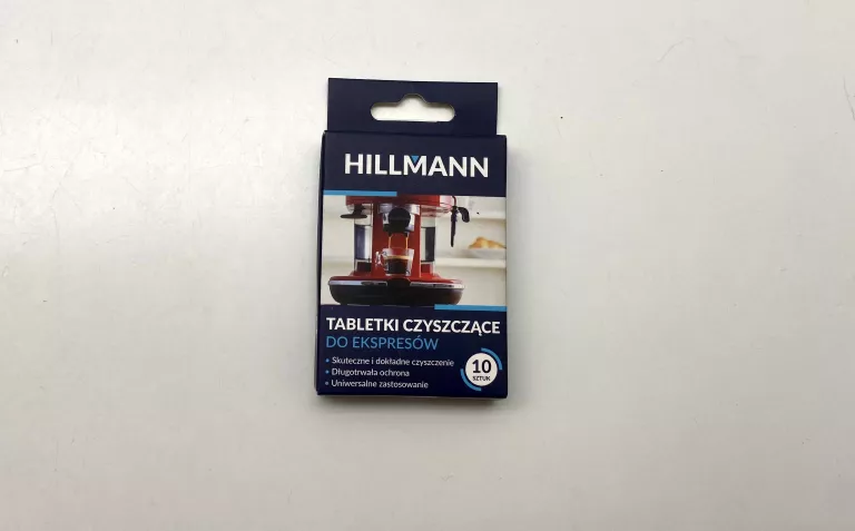 TABLETKI DO CZYSZCZENIA EKSPRESÓW HILLMANN 10 SZTUK