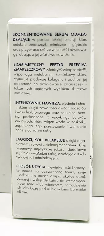 ALKEMIE SERUM ODMŁADZAJĄCE Z PEPTYDAMI 30ML