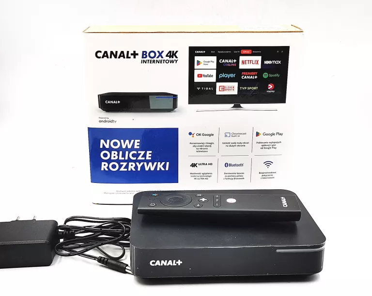 MODEM DO TELEWIZJI INTERNETOWEJ CANAL + BOX 4K