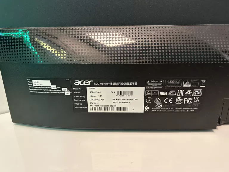 MONITOR ACER SA240Y