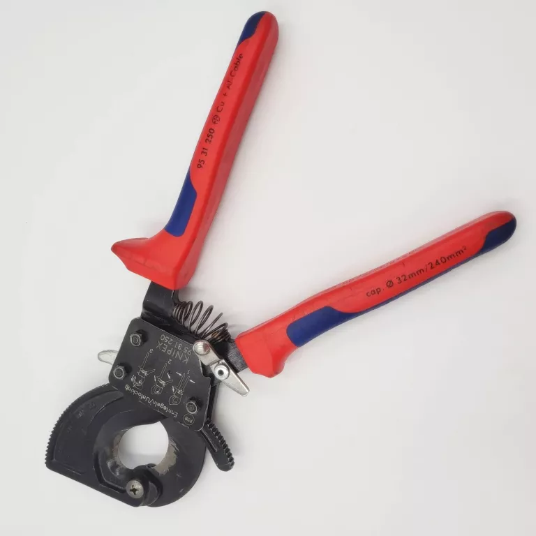 KNIPEX NOŻYCE ZAPADKOWE DO KABLI 32MM 95 31 250