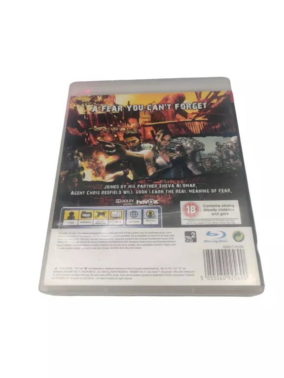 RESIDENT EVIL 5 SONY PLAYSTATION 3 (PS3)