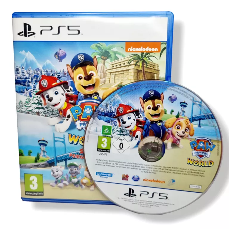 GRA PS5 ŚWIAT PSIEGO PATROLU PAW PATROL WORLD