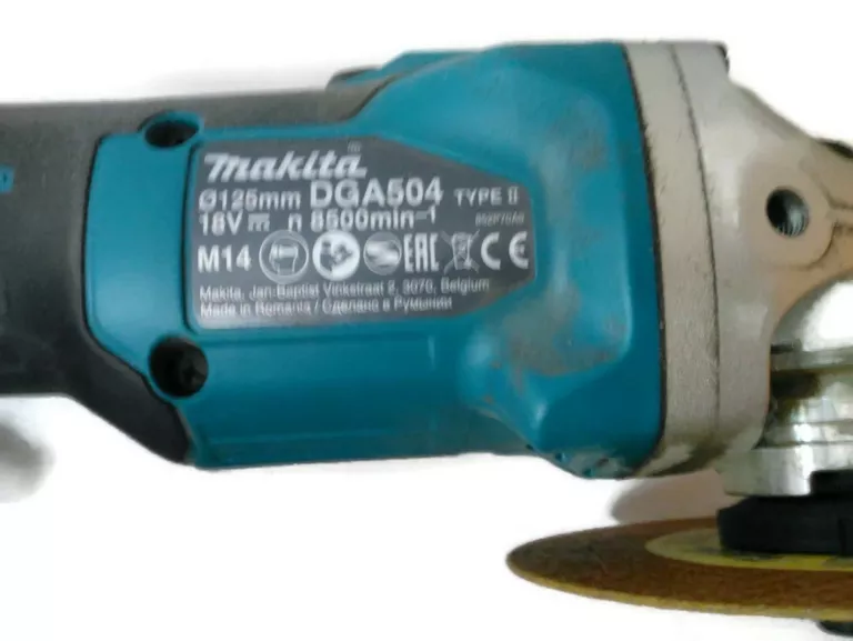 ZESTAW MAKITA DGA513RT3J (SZLIFIERKA,FREZARKA)