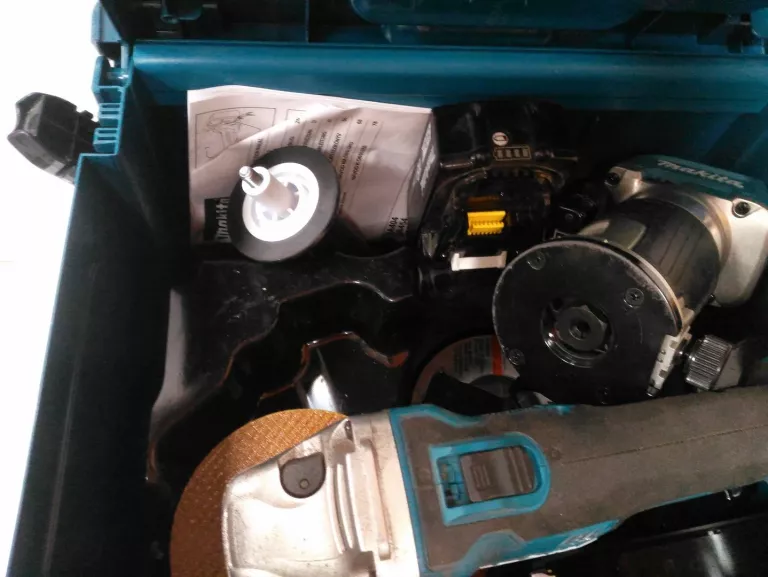 ZESTAW MAKITA DGA513RT3J (SZLIFIERKA,FREZARKA)