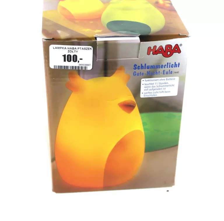 LAMPKA HABA PTASZEK ŻÓŁTY
