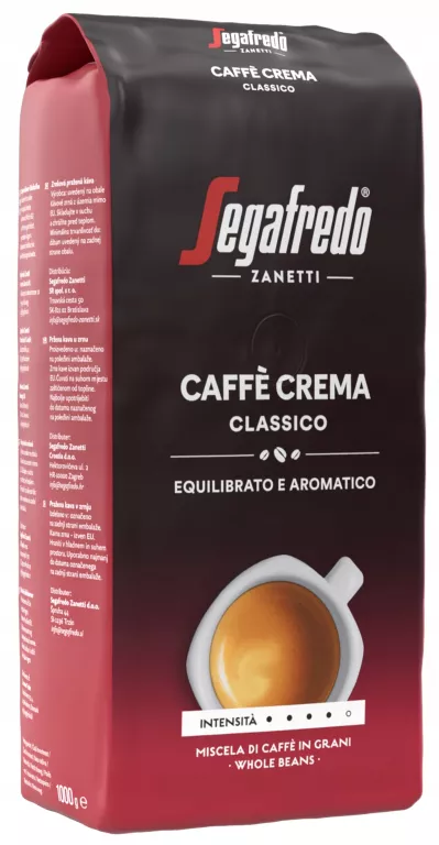 KAWA ZIARNISTA SEGAFREDO CAFFE CREMA CLASSICO 1 KG