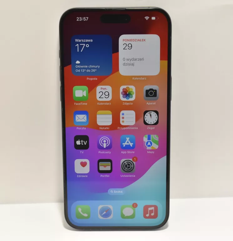 TELEFON APPLE IPHONE 15 PRO MAX 256GB TYTAN BLUE