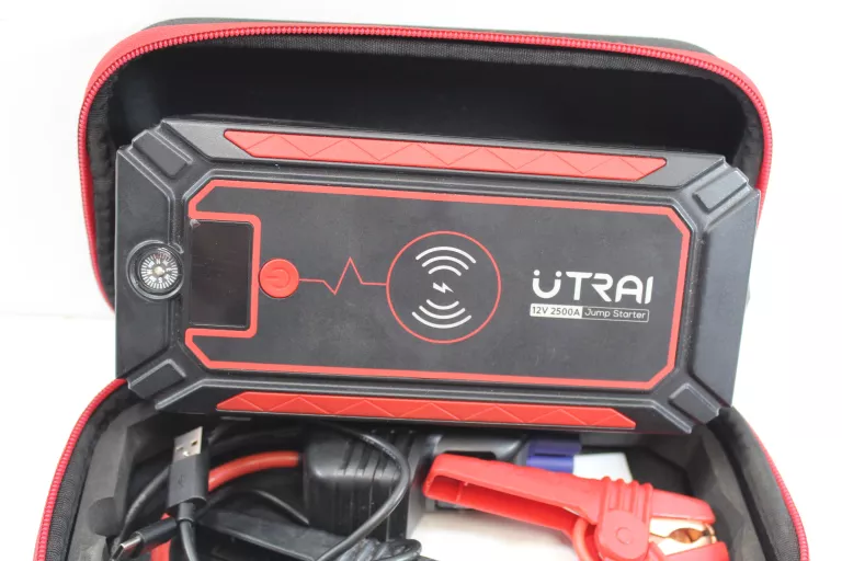 JUMP STARTER URZĄDZENIE ROZRUCHOWE POWERBANK UTRAI 12V 2500A