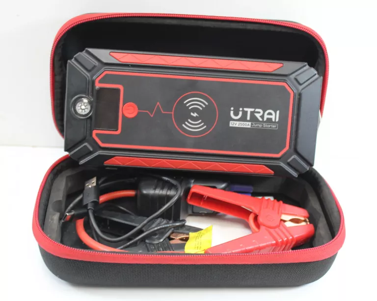 JUMP STARTER URZĄDZENIE ROZRUCHOWE POWERBANK UTRAI 12V 2500A