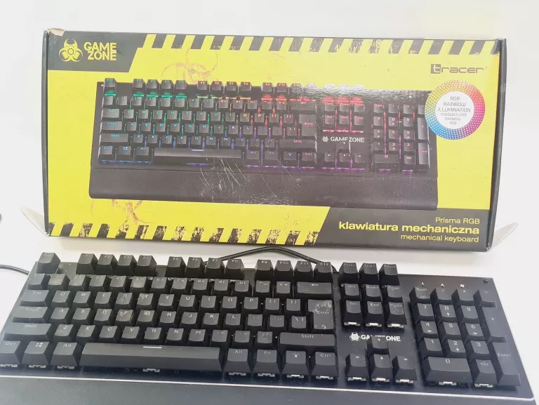 KLAWIATURA TRACER PRISMA RGB GAME ZONE
