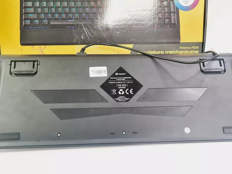 KLAWIATURA TRACER PRISMA RGB GAME ZONE