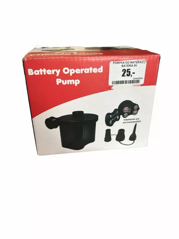 POMPKA DO MATERACU BATERIA 9V