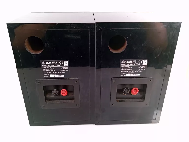 KOLUMNY YAMAHA PIANOCRAFT NX-E700 STEREO CZARNE STAN BDB