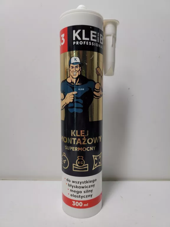 KLEIB KLEJ MONTAŻOWY 300ML