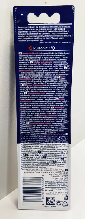 4 ORYGINALNE KOŃCÓWKI ORAL-B EB60 SENSITIVE CLEAN
