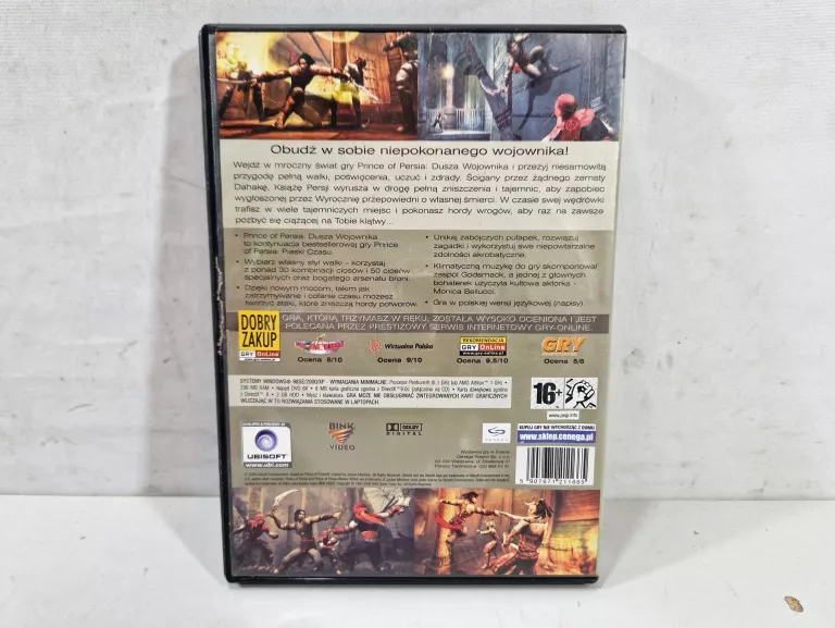 GRA PRINCE OF PERSIA DUSZA WOJOWNIKA PC
