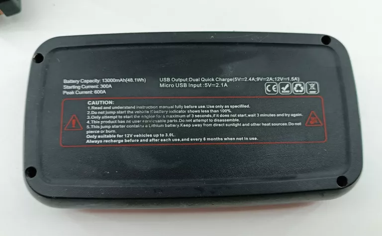 RING LITHIUM 300 13000MAH + KABLE