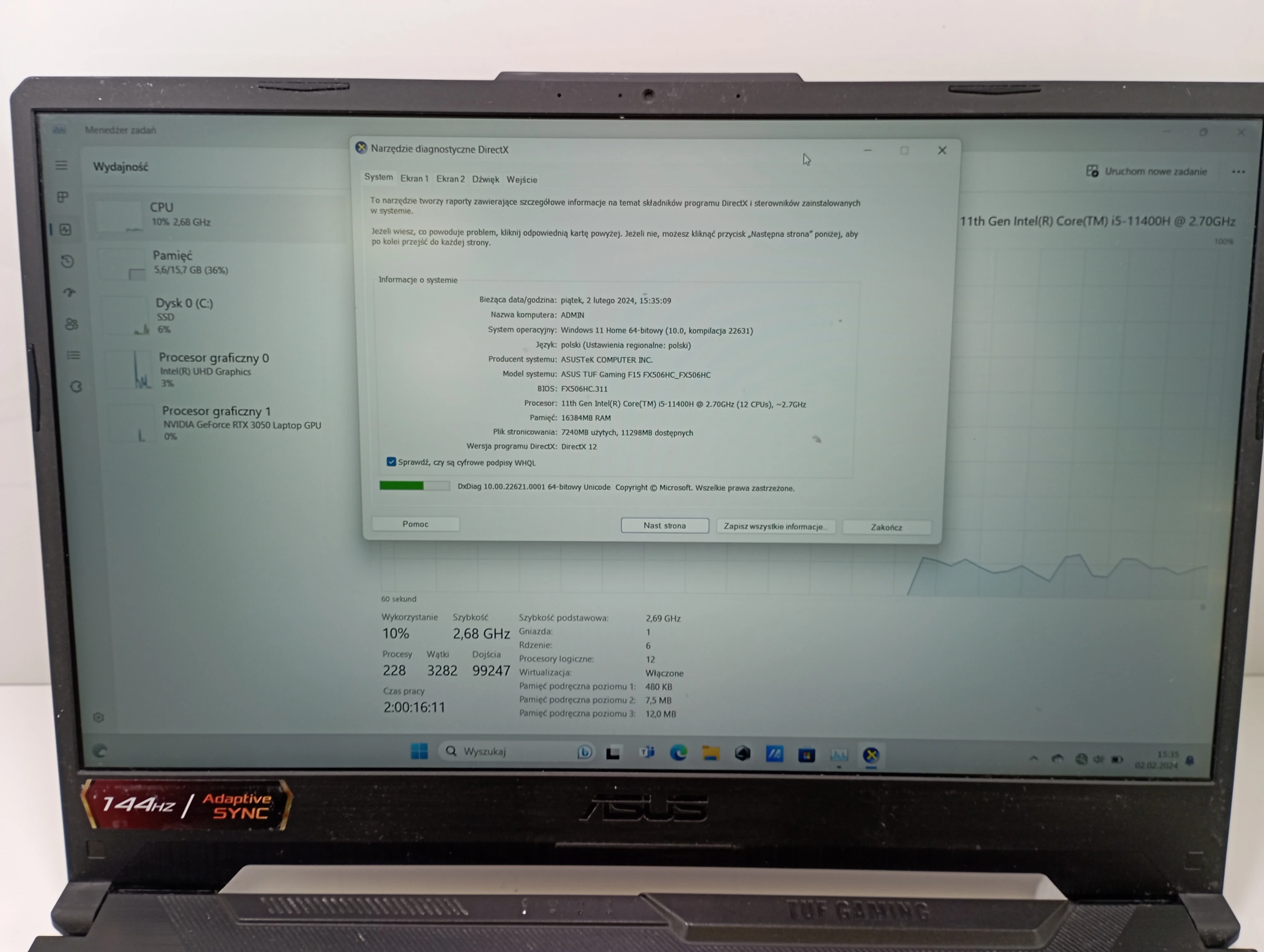 laptop-asus-tuf-gaming-f15-fx506h-i5-11400h-16gb-512ssd-rtx3050-rozdzielczosc-px-1920-x-1080