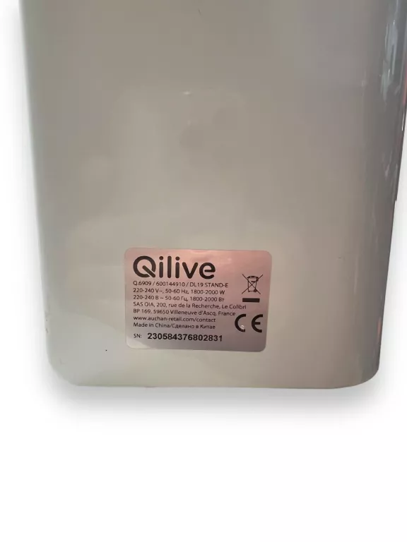 GRZEJNIK ELEKTRYCZNY QILIVE Q.6909 2000W GWARANCJA
