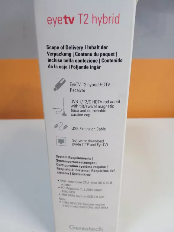 TUNER DVB-T2 GENIATECH EYETV T2 HYBRID