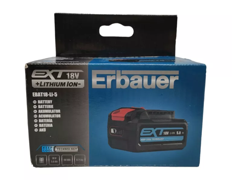 ERBAUER AKUMULATOR EXT EBAT18-LI 18V 5AH