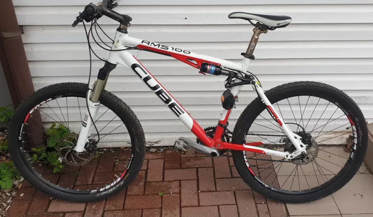 ROWER CUBE AMS 100 PĘKNIĘTA RAMA ROWER NA CZĘŚCI