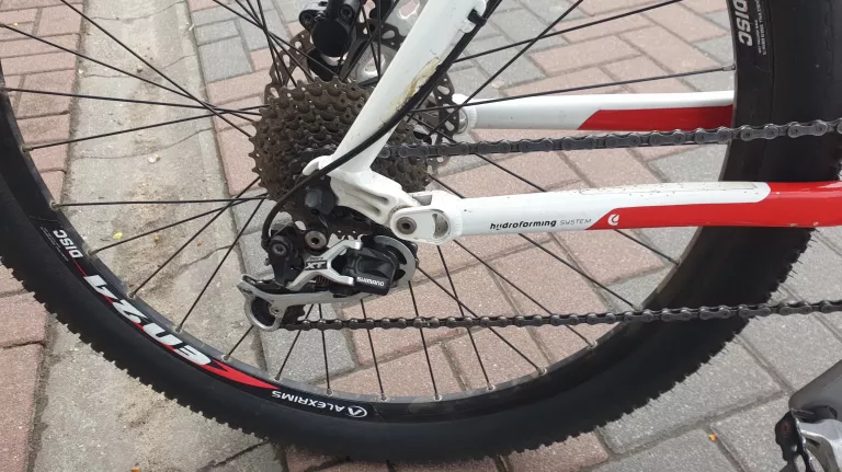 ROWER CUBE AMS 100 PĘKNIĘTA RAMA ROWER NA CZĘŚCI