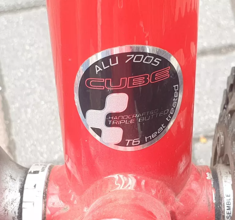 ROWER CUBE AMS 100 PĘKNIĘTA RAMA ROWER NA CZĘŚCI