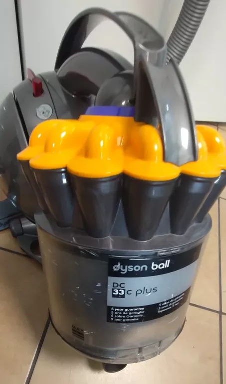 ODKURZACZ BEZWORKOWY DYSON BALL DC33C PLUS/OPIS
