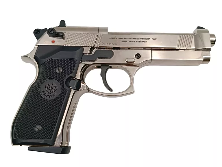 WIATRÓWKA PISTOLET BERETTA 92 FS 4,5 MM NICKEL