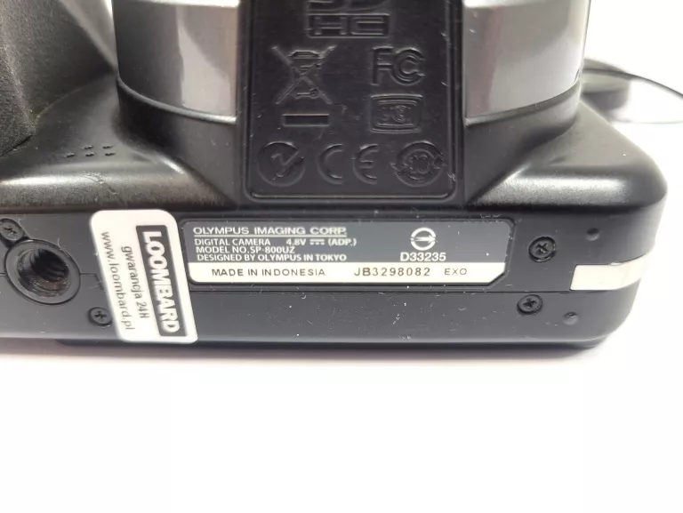 APARAT CYFROWY OLYMPUS SP 800 UZ ETUI