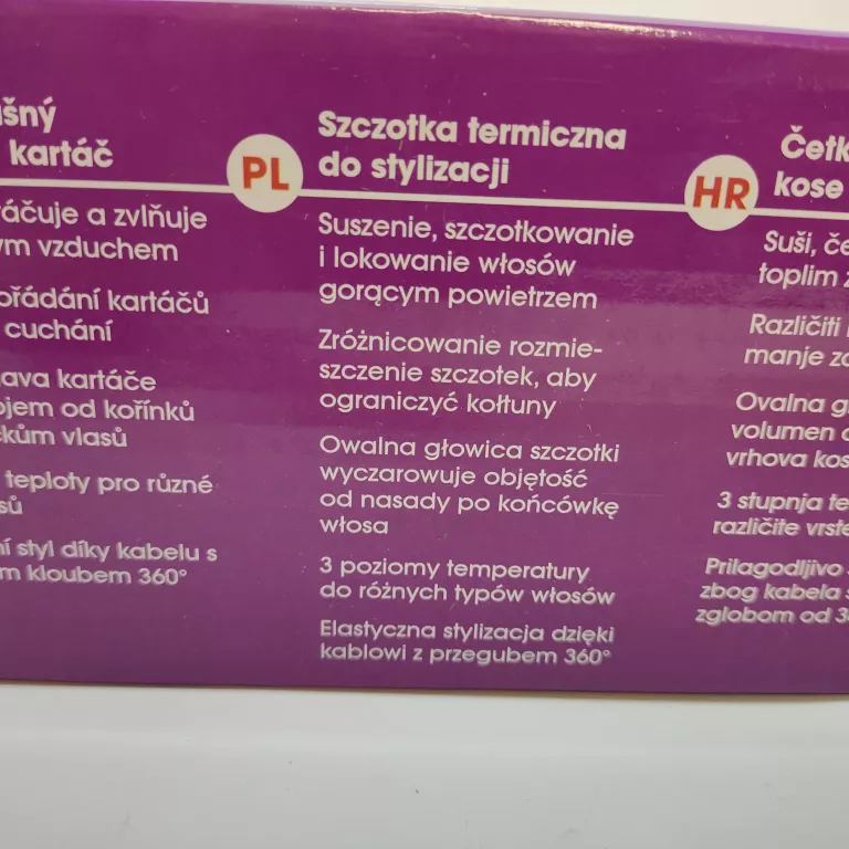 SZCZOTKA TERMICZNA DO STYLIZACJI VITAL MAXX